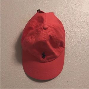 Coral Polo Ralph Lauren Hat